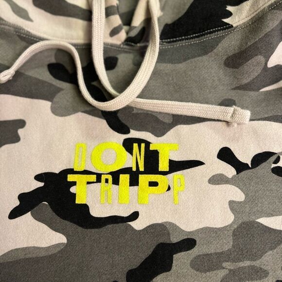 Valley High “Dont Tripp” Camo Hoodie - Picture 3 of 5